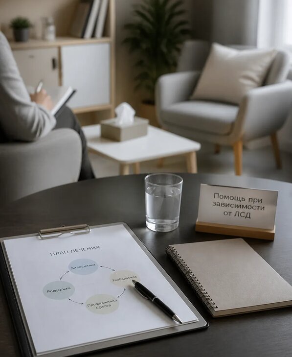 Профессиональная помощь при зависимости от ЛСД в Черкесске